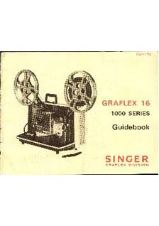 Singer 16 - 1000 Series manual. Camera Instructions.